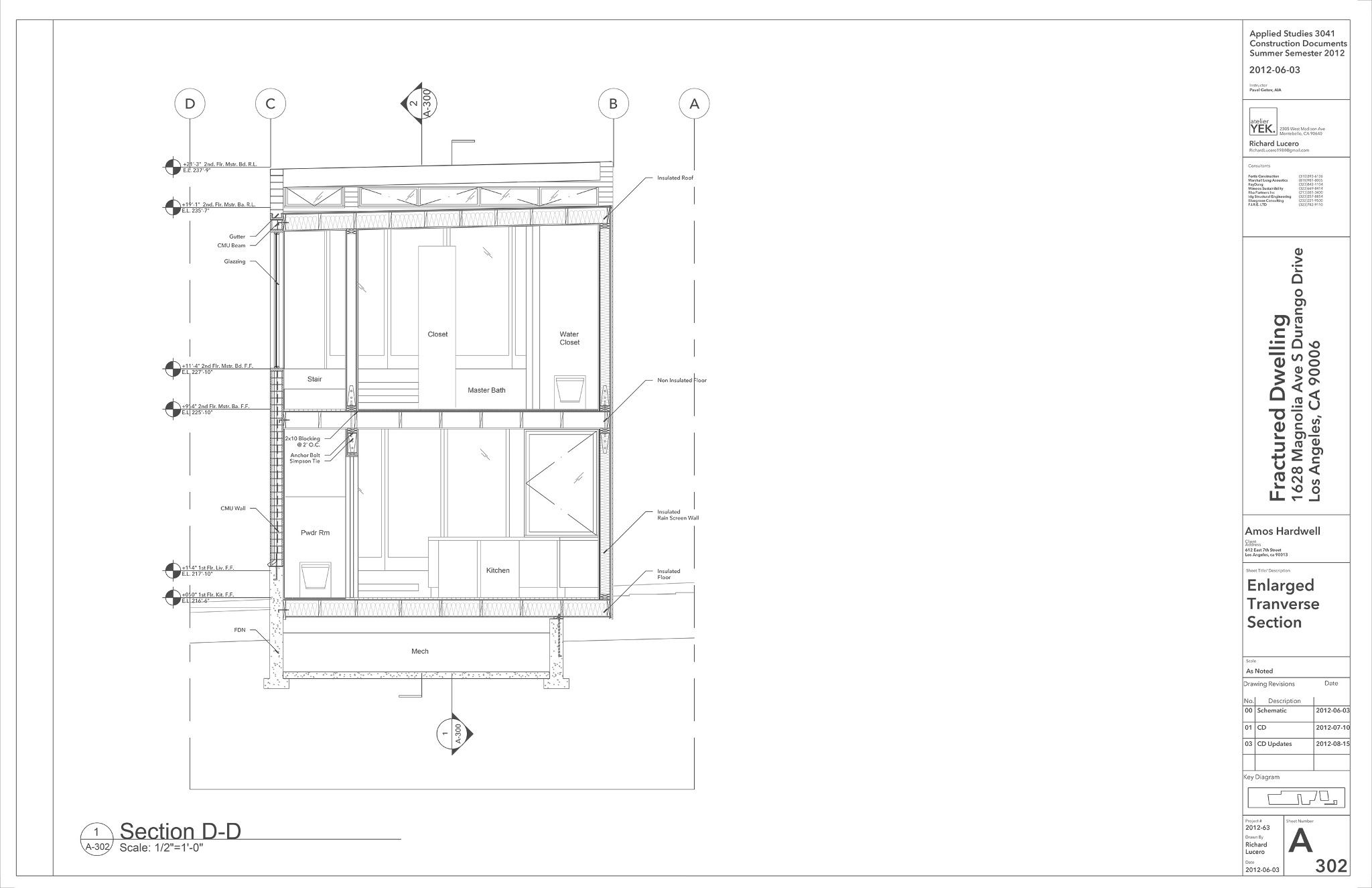 Enlarged Trans Section
